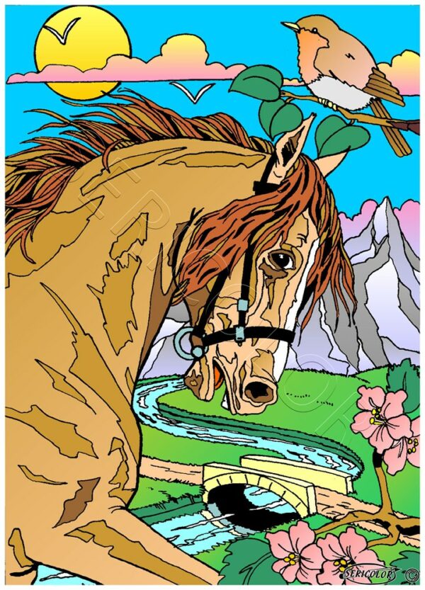 TÊTE DE CHEVAL