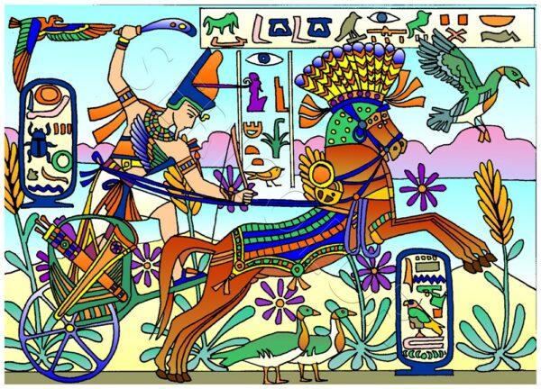 EGYPTIENS CHARIOT