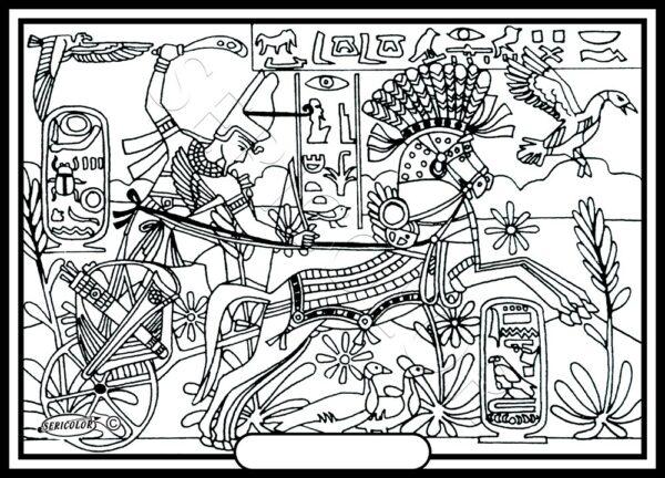 EGYPTIENS CHARIOT