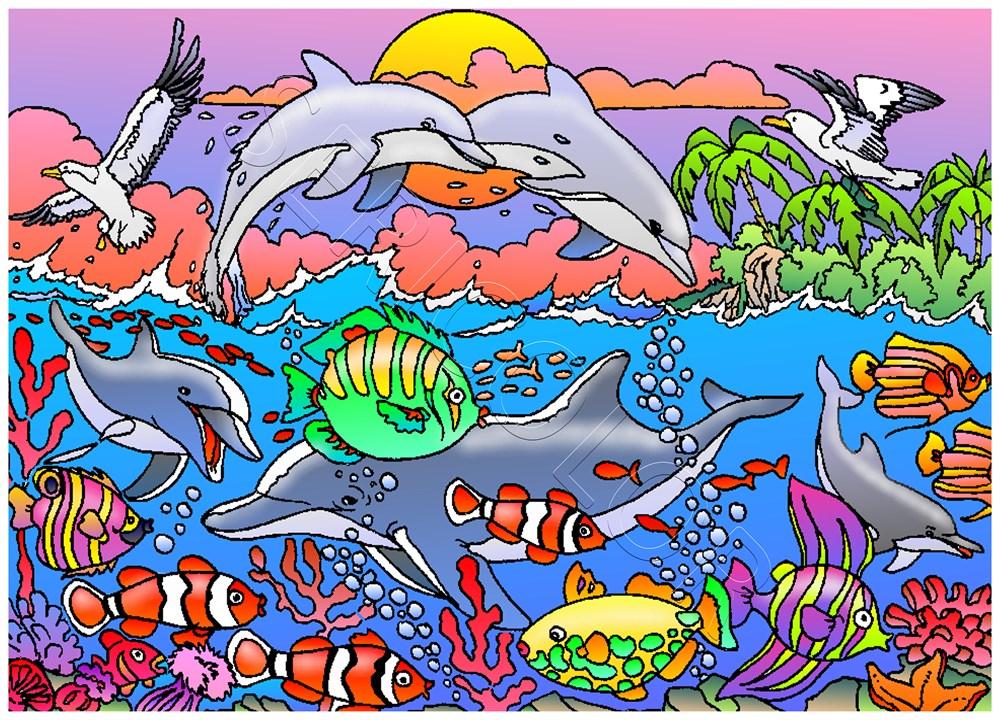 DAUPHINS ET CORAUX – Image 3
