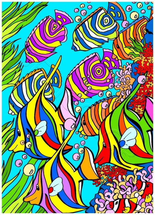 BANDE DE POISSONS
