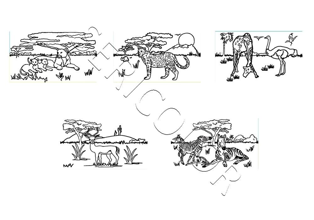 FRESQUE SAVANE – Image 1