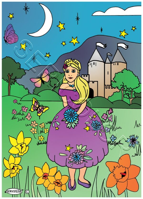 PRINCESSE A FLEURS