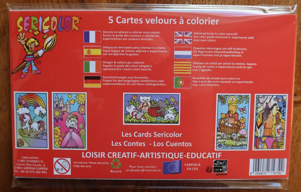CARD SERICOLOR - CONTES MERVEILLEUX