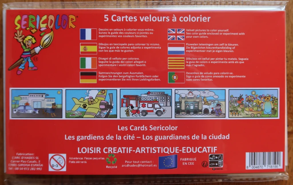 CARD SERICOLOR - GARDIENS DE LA CITE