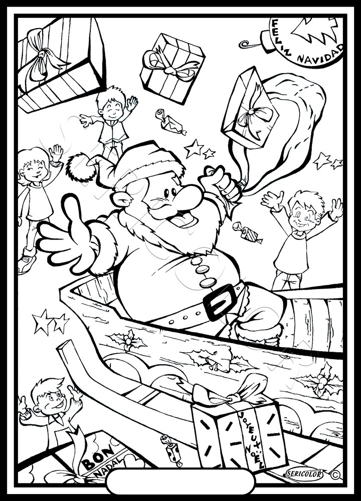 PÈRE NOEL ET SON TRAINEAU – Image 2