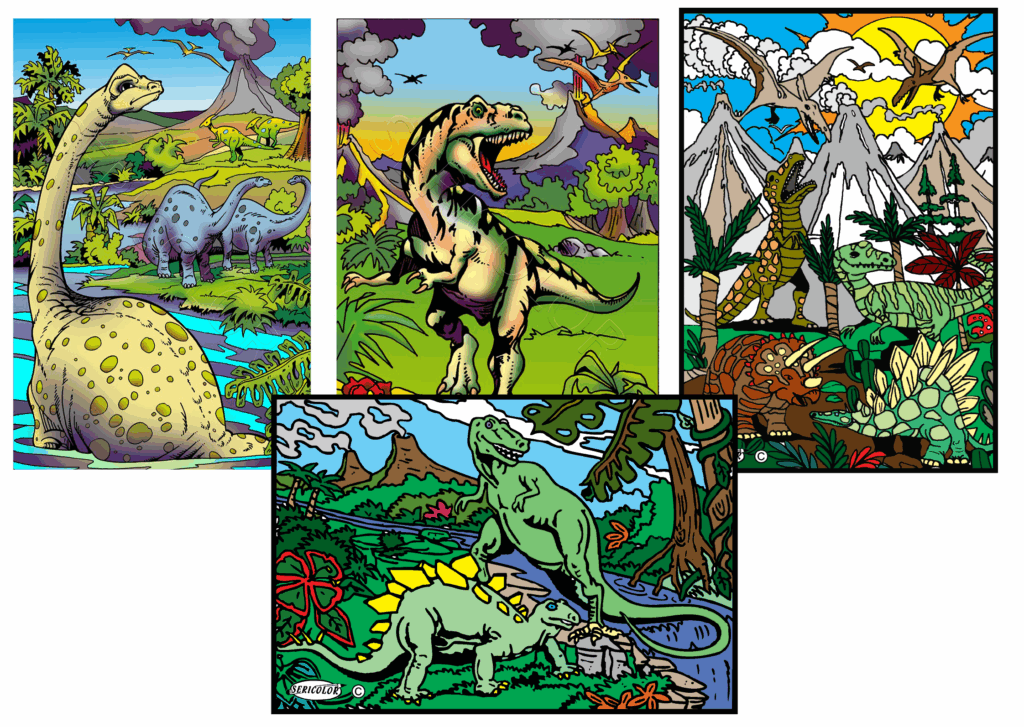 POCKET SERICOLOR - DINOSAURES
