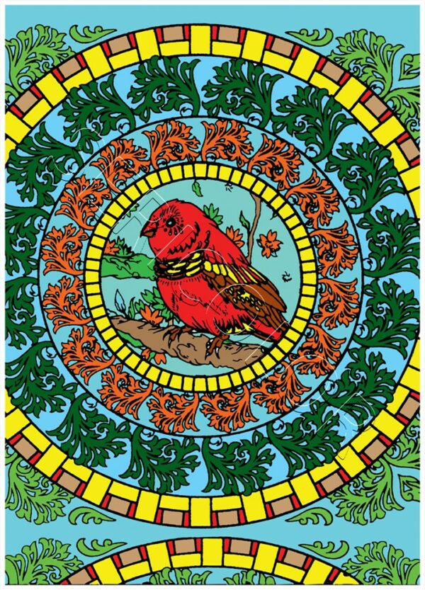 MANDALA OISEAU