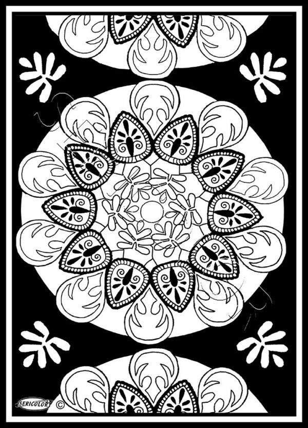 MANDALA ORANGE