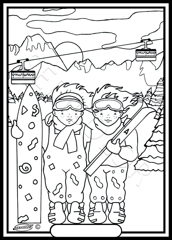 ENFANTS AU SKI – Image 2