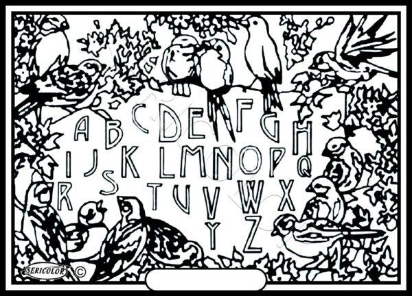 ALPHABET OISEAUX