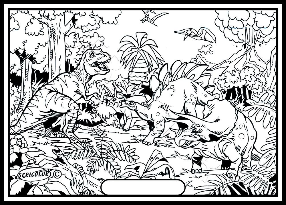 DINOSAURES VOLCAN – Image 1