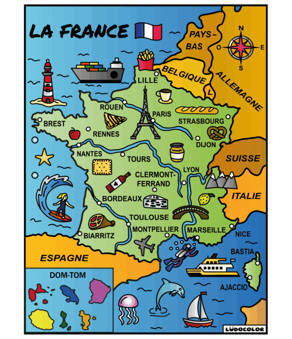 CARTE DE France