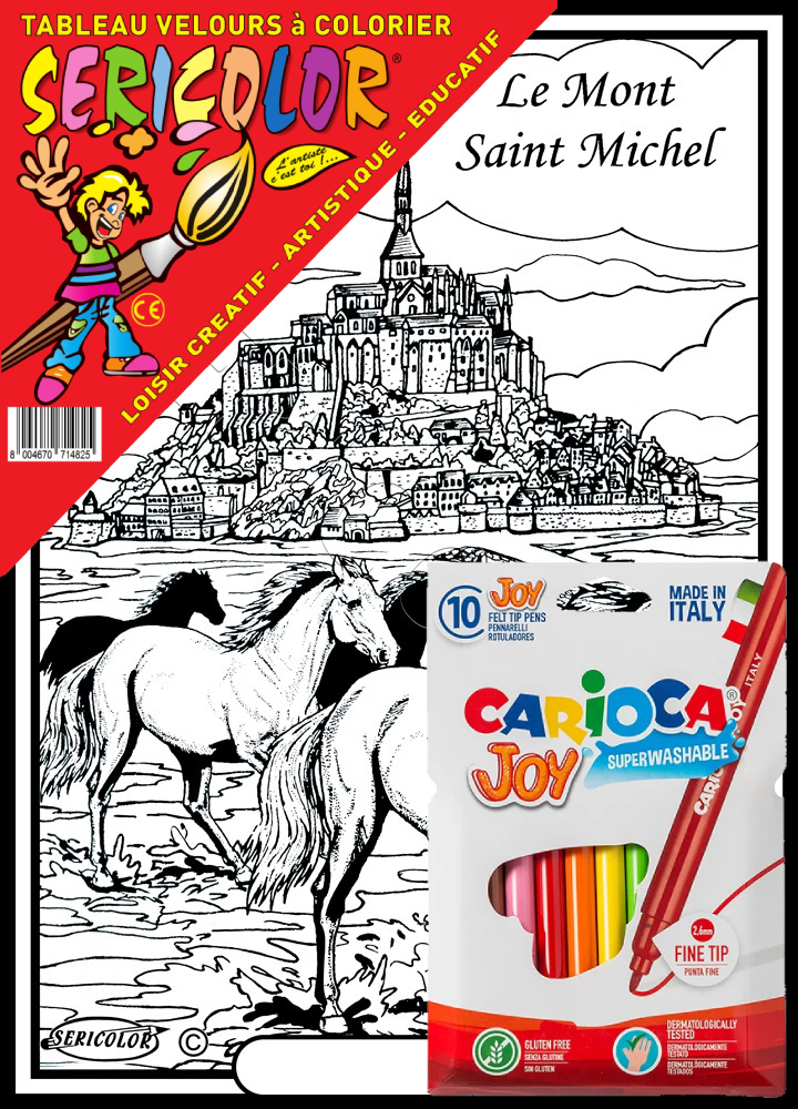 MONT SAINT MICHEL CHEVAUX – Image 1