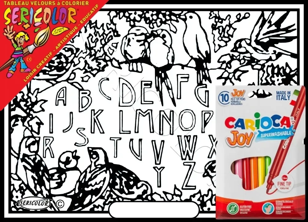 ALPHABET OISEAUX – Image 1