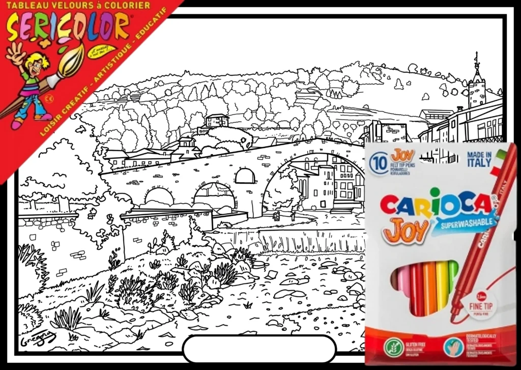 TABLEAU SERICOLOR - CAMPRODON