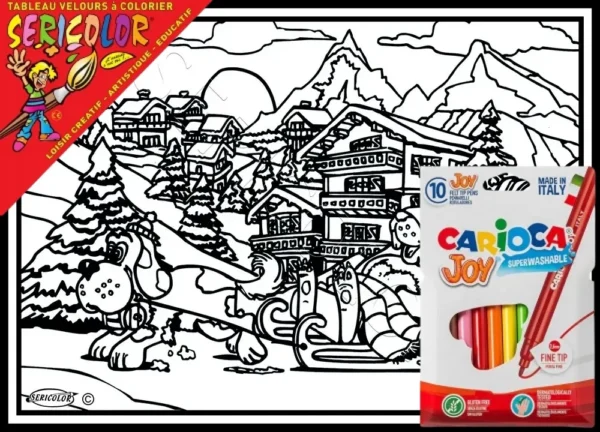 CHALETS ET MONTAGNES ENNEIGÉS