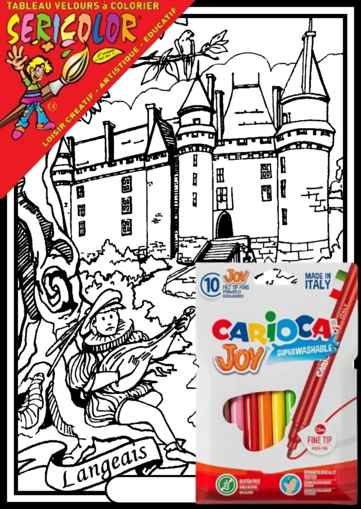 TABLEAU SERICOLOR - CHÂTEAU DE LANGEAIS