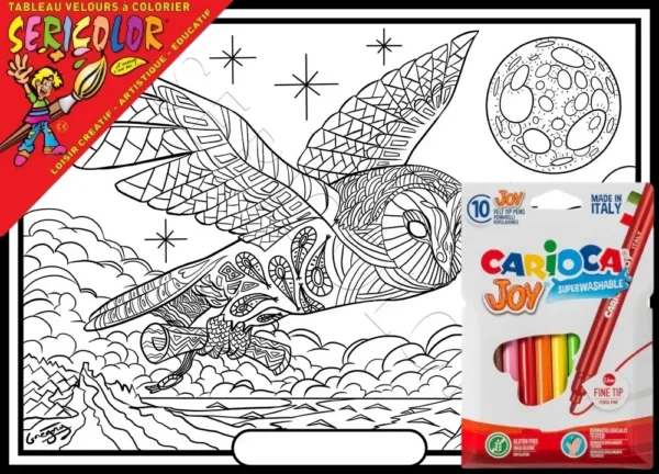 CHOUETTE FOND BLANC GREGORY