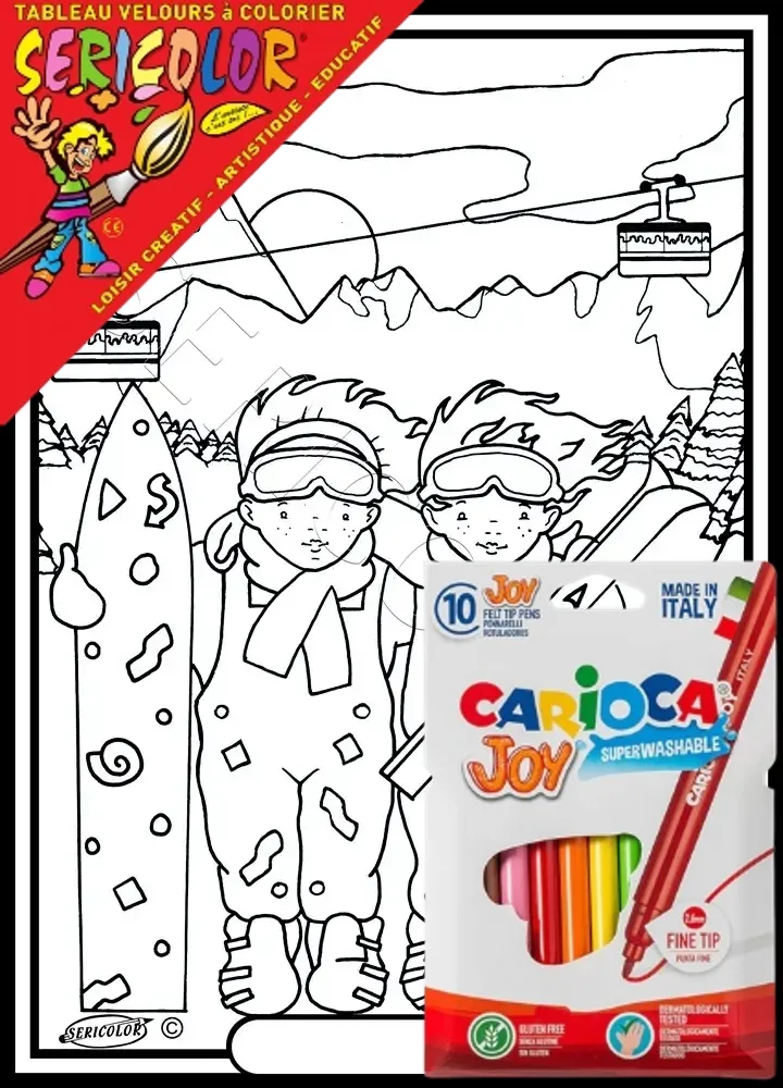 ENFANTS AU SKI – Image 1