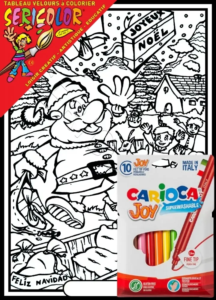 PÈRE NOEL ET SON TRAINEAU – Image 1