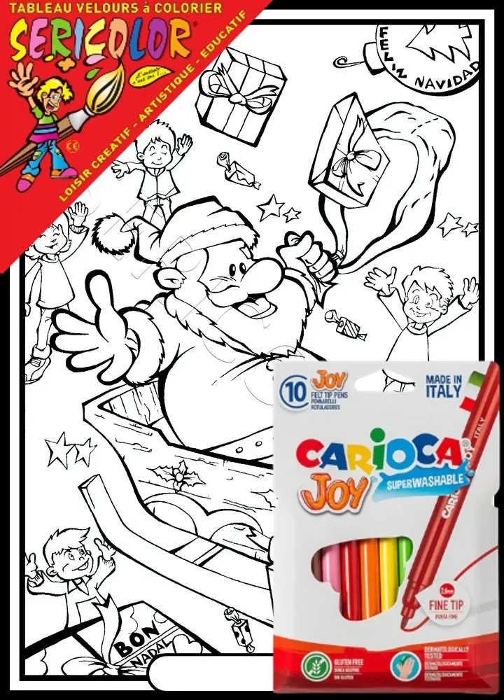 PÈRE NOEL ET SON TRAINEAU – Image 1