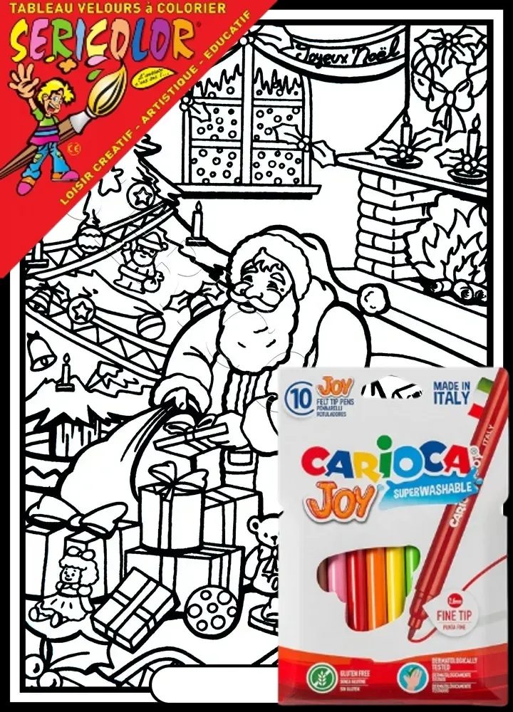 PÈRE NOEL ET LA CHEMINEE – Image 1