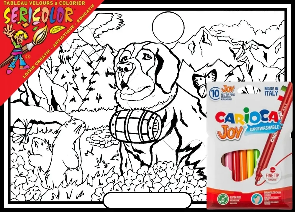 SAINT BERNARD FAUNE MONTAGNE – Image 1