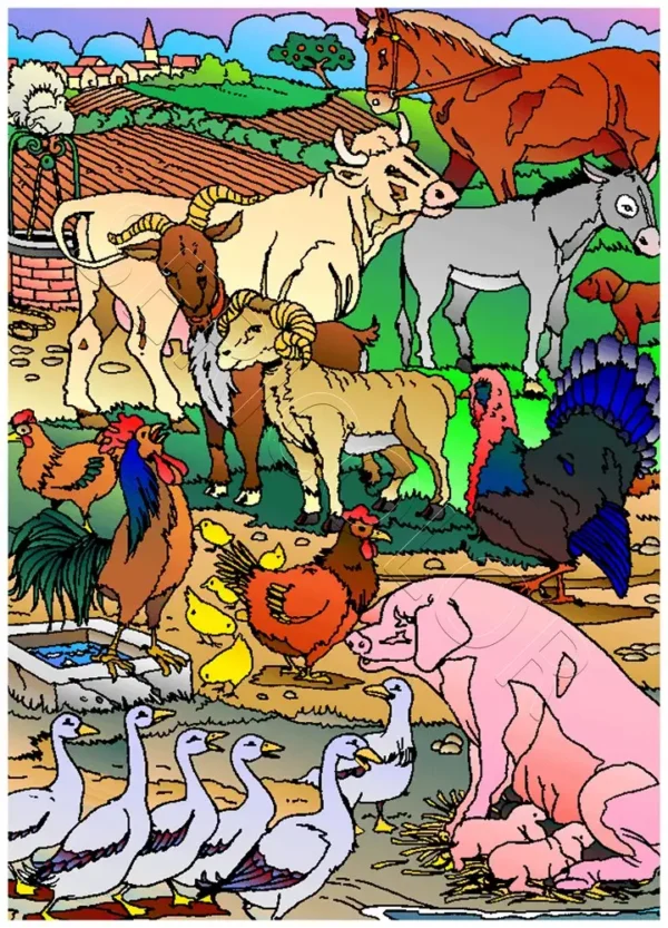 ANIMAUX DE LA FERME