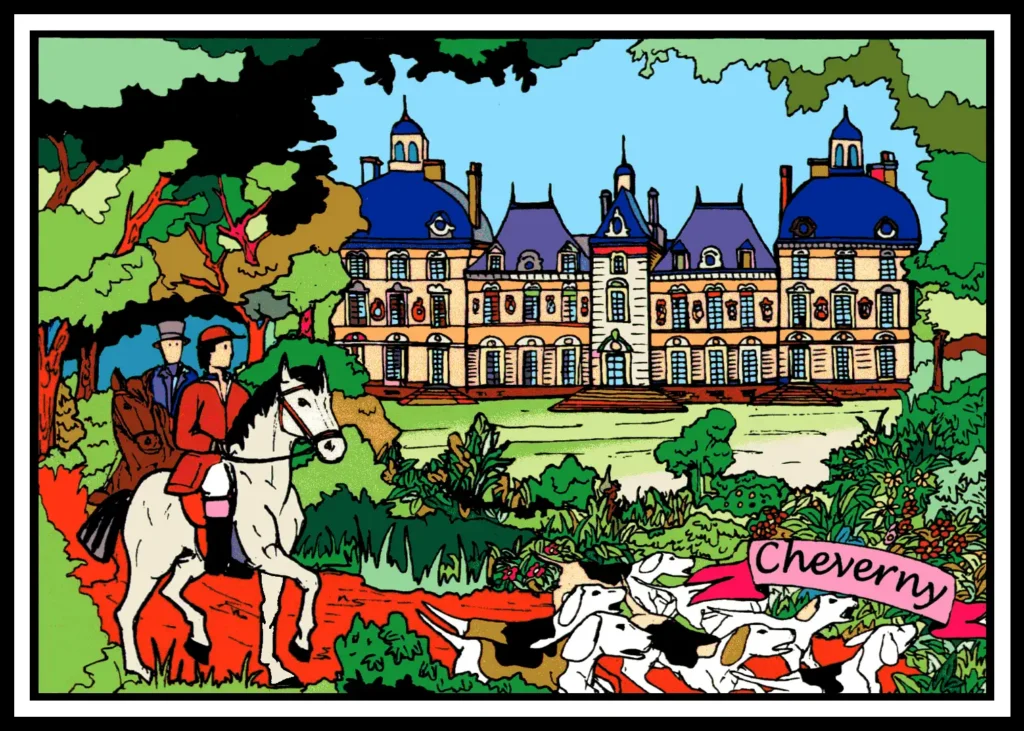 TABLEAU SERICOLOR - CHÂTEAU DE CHEVERNY