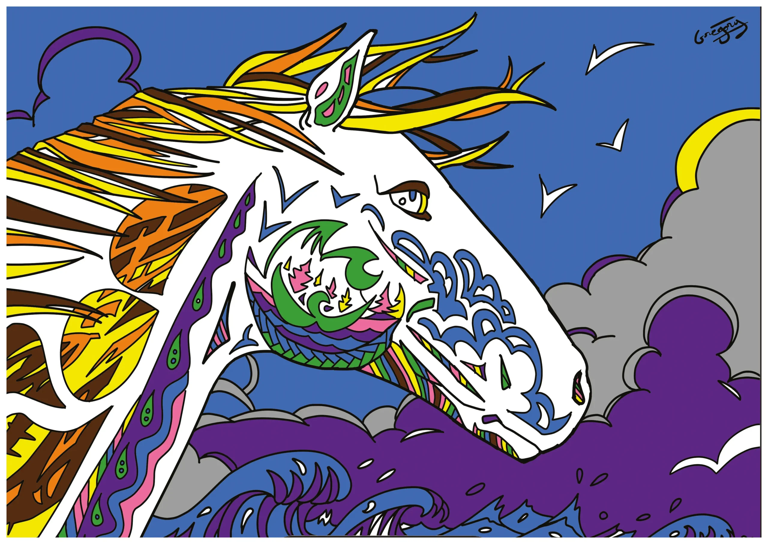 TETE DE CHEVAL GREGORY – Image 2