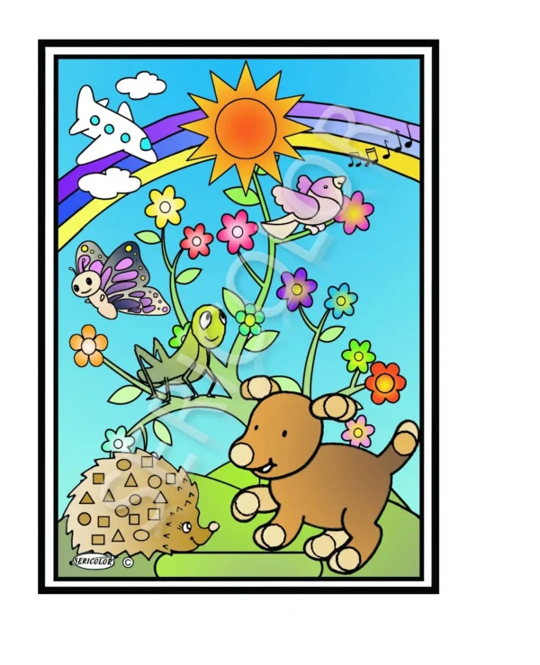 CHIEN ET LE HERISSON