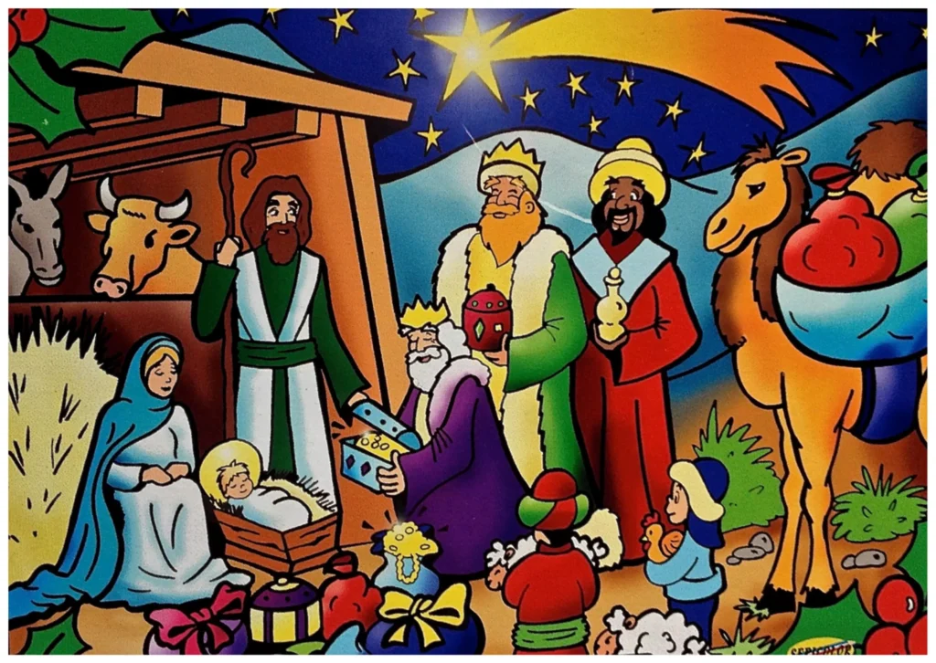 TABLEAU SERICOLOR - CRECHE