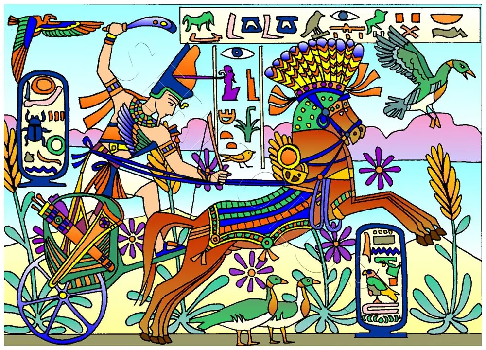 EGYPTIENS CHARIOT – Image 2