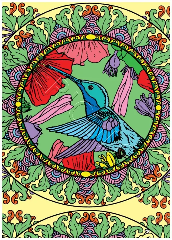 MANDALA COLIBRI