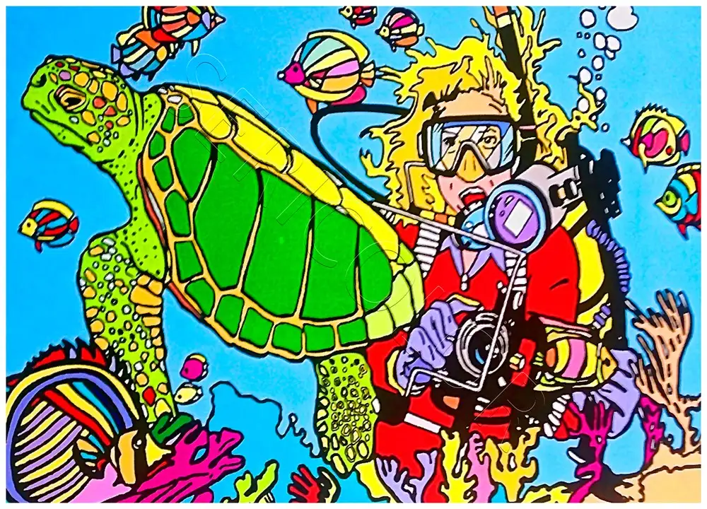 PLONGEUR TORTUE – Image 2